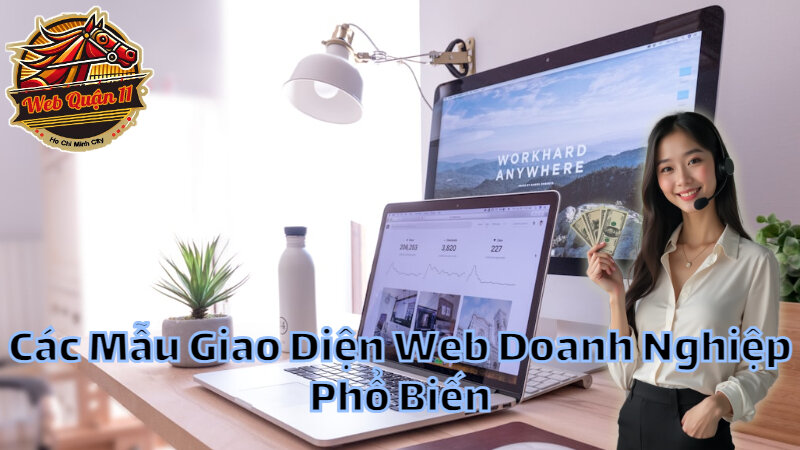 Các Mẫu Giao Diện Web Doanh Nghiệp Phổ Biến